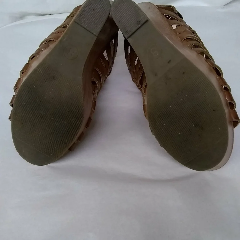 Mossimo Supply Co Womens Sandal Shoes Leather  5